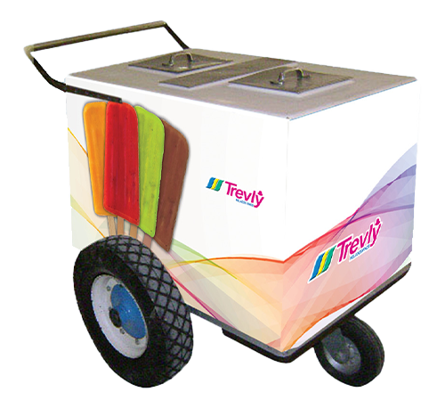 Carrito paletero Trevly para fiestas y eventos
